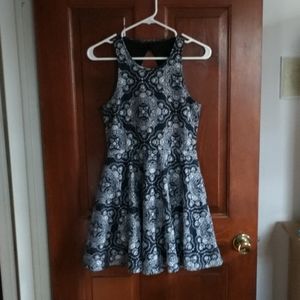 Aero navy and white sundress